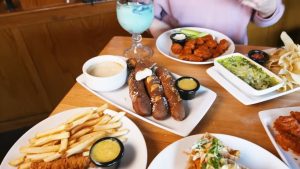 Applebees Menu on my table