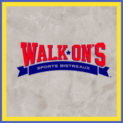 Walk on's happy hour